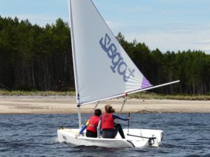 Findhorn Sailing School on Findhorn Bay